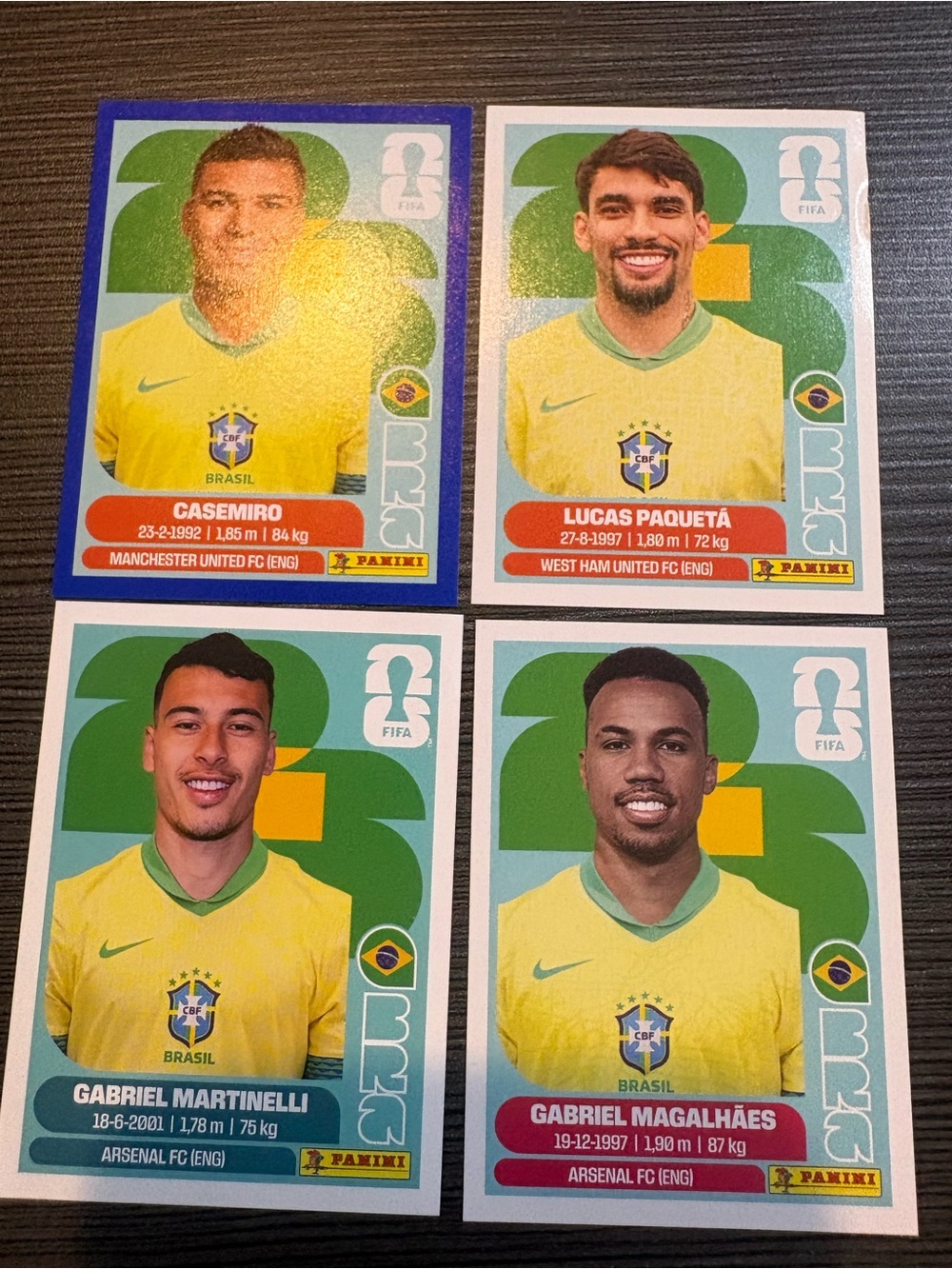 Panini FIFA World Cup 2026 - Brazil Player Sticker